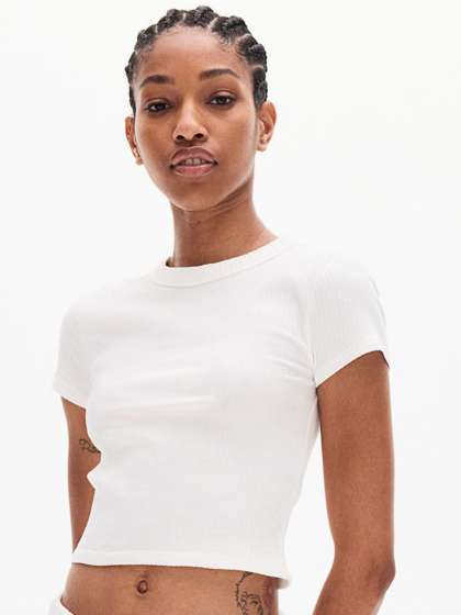 H&M Ribbed T-Shirt