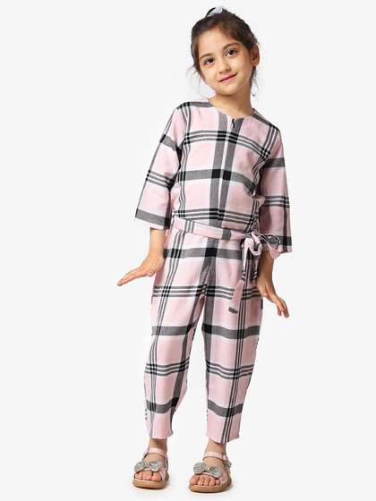 Piccolo Piglet Girls
                    Pure Cotton Jumpsuit