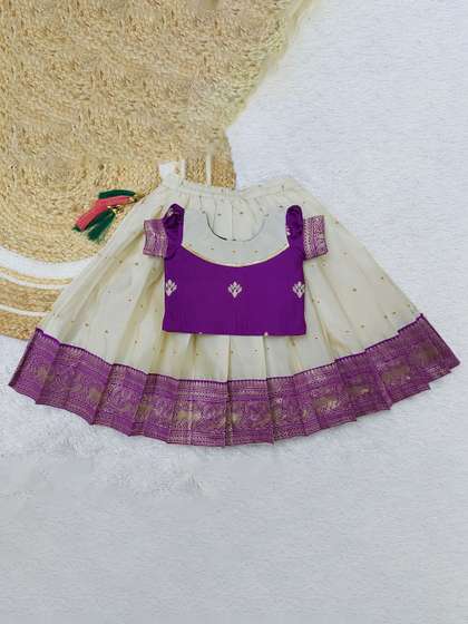 FELIZ THE DESIGNER
                    STUDIO Girls Ready to Wear Lehenga &