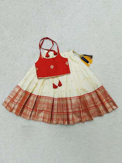 FELIZ THE DESIGNER
                          STUDIO Girls Ready to Wear Lehenga &