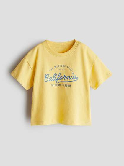 H&M Printed Cotton T-shirt