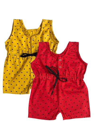 The Creators Unisex Kids
                    Printed Basic Jumpsuit