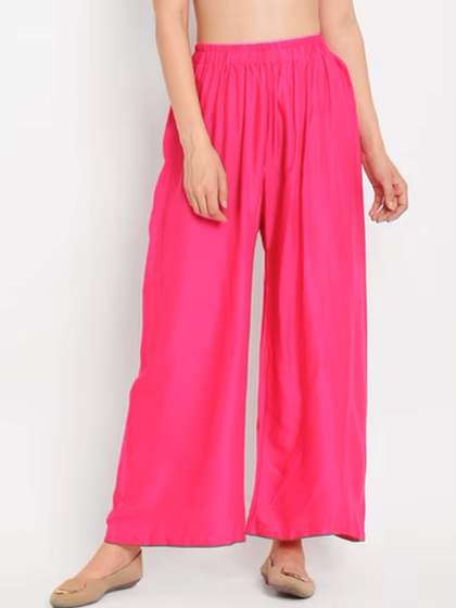 NYPA Women Flared Palazzos