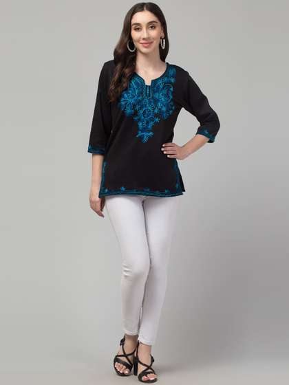 FAMBEE Embroidered Kurti
