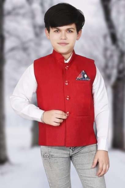 Eliq Woven Nehru Jacket