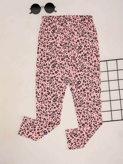 Pantaloons Junior Girls
                    Printed Ankle-Length Leggings