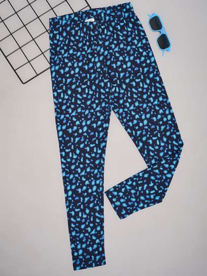 Pantaloons Junior Girls
                    Printed Ankle-Length Leggings