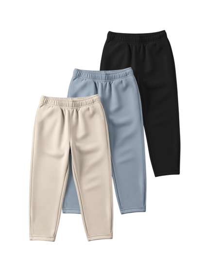 HELLCAT Boys Pack Of 3
                    Mid-Rise Track Pants