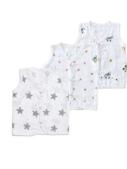 ARYA Kids Jabla
                    Innerwear Vest - Pack Of 3