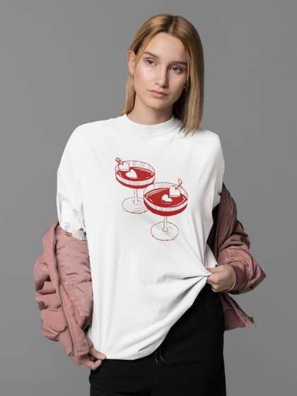 Art By Ritik Oversized Cotton T-shirt