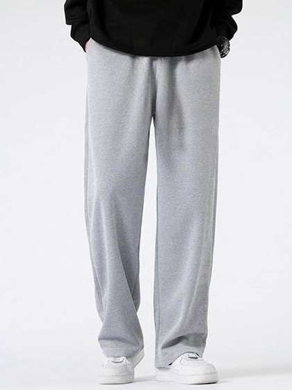 dockstreet Men
                        Cotton Mid-Rise Track Pants
                        .