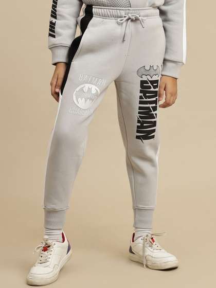 Kids Ville Boys Batman
                    Printed Mid-Rise Jogger