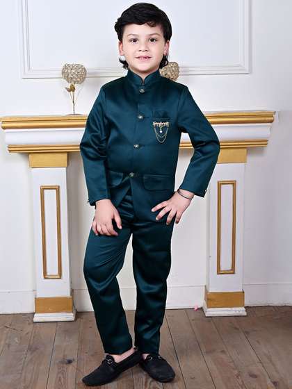 Sangria Boys
                      Single-Breasted Jodhpuri Suit