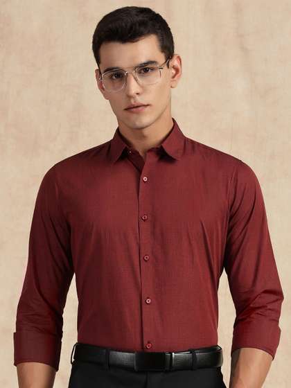 Thomas Scott
                          Classic Slim Fit Spread Collar Pure Cotton
                          Formal Shirt