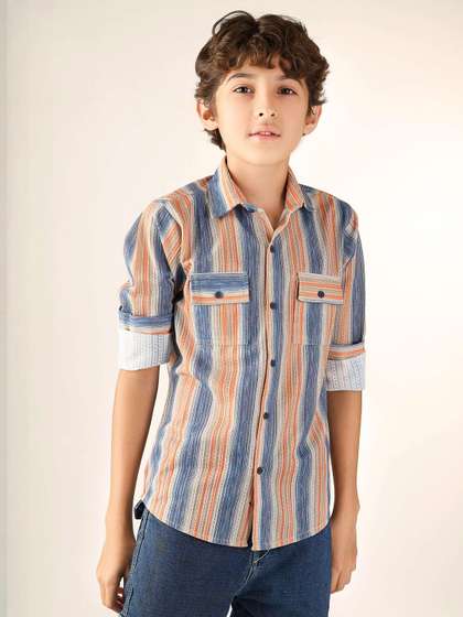 BEARSOUL Boys Cotton
                    Shirts