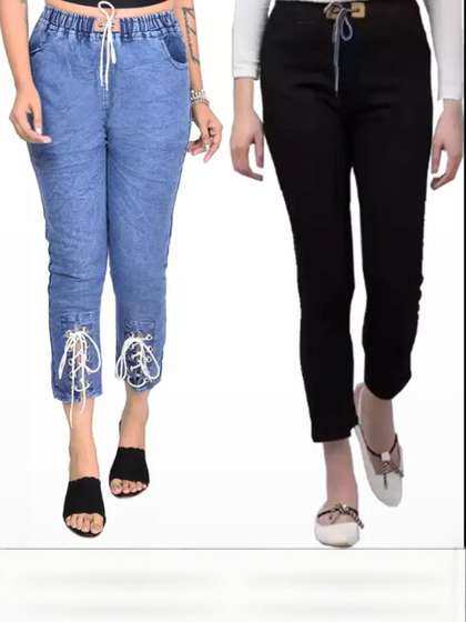 FLASTEENO Girls Pack Of
                    3 Regular Fit Mid-Rise Jeans