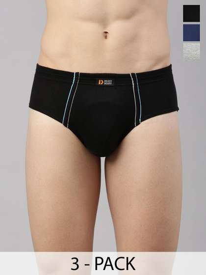 Dixcy Scott
                          Originals Men Pack of 3 Combed Cotton Sweat
                          Absorbent Waistband Brief