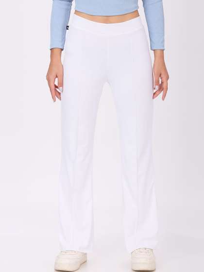 Plus Size Women
                        Relaxed Fit Wrinkle Free Trousers