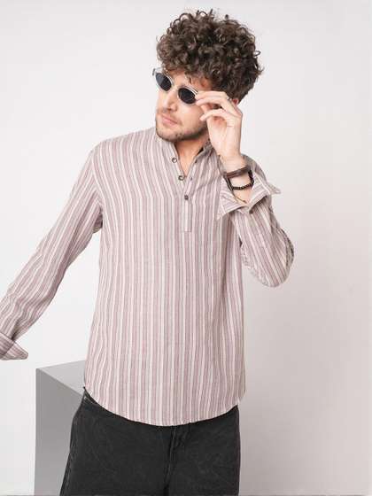 VASTRADO Men Striped
                      Kurta