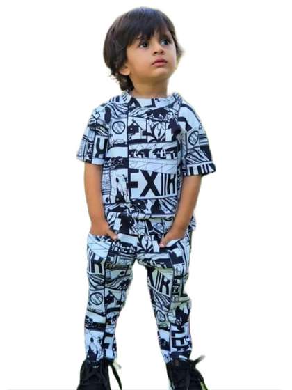 Sagar Impex Printed
                    Cotton Blend Clothing Set