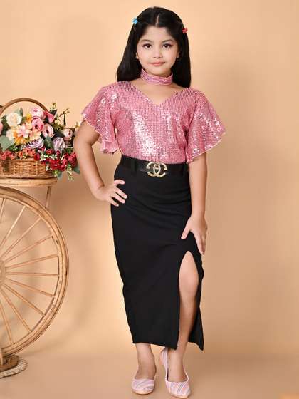 SPAMitude Embellished
                    Flared Sleeve Bodycon Maxi Dress