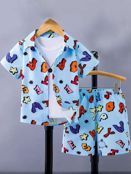 Sagar Impex Printed
                    Cotton Blend Clothing Set
