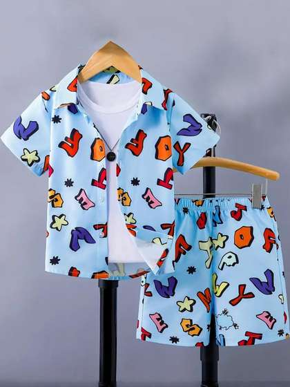 Sagar Impex Printed
                    Cotton Blend Clothing Set