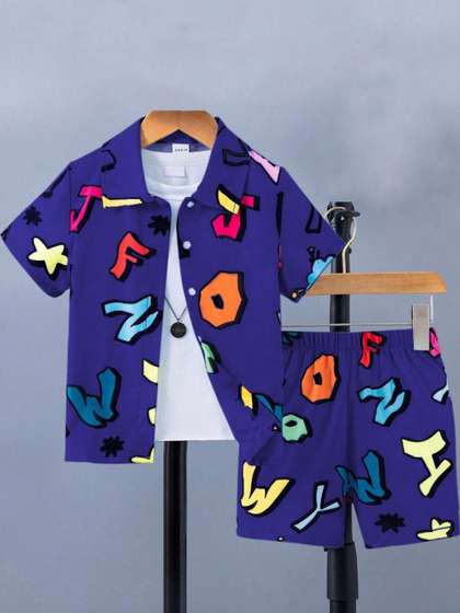 Sagar Impex Printed
                    Cotton Blend Clothing Set