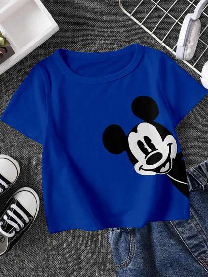 FIONAA TRENDZ Kids Blue
                    Tshirts