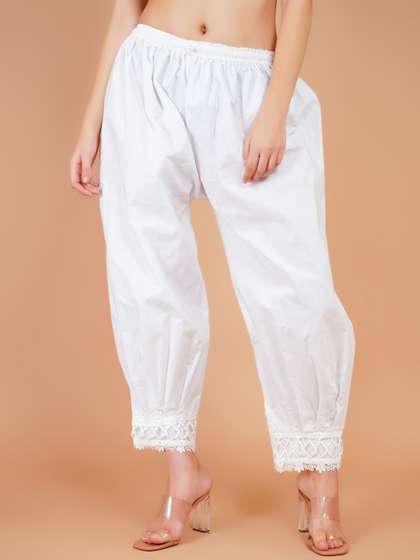 Karthav Fashion
                        Women Breathable & Lightweight Chikankari
                        Cotton Salwar