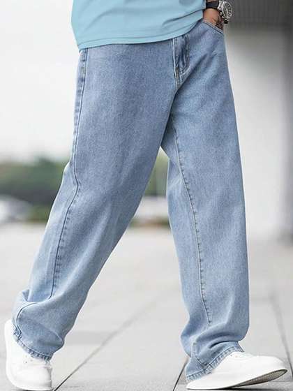 83% Off VYNTIQ Men Jean Straight Fit Mid Rise Jeans - Just ₹497 at Myntra