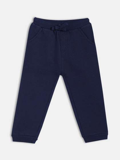 MINI KLUB Boys Mid Rise
                    Jogger Fit Regular Trousers