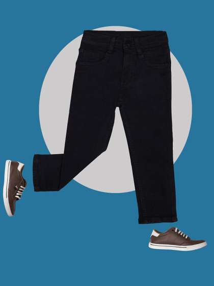 Killer Boys Slim Fit
                    High-Rise Clean Look No Fade Jeans