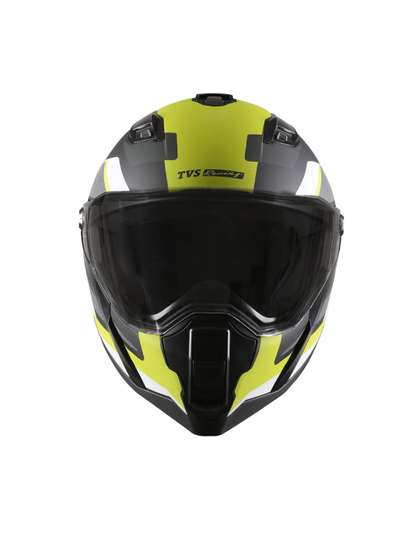 TVS Men Racing Anti
                      Matter Full Face Helmet Motorcycle Riders ISI
                      & DOT Certified