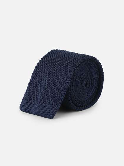 Van Heusen Men Woven
                      Design Formal Skinny Tie