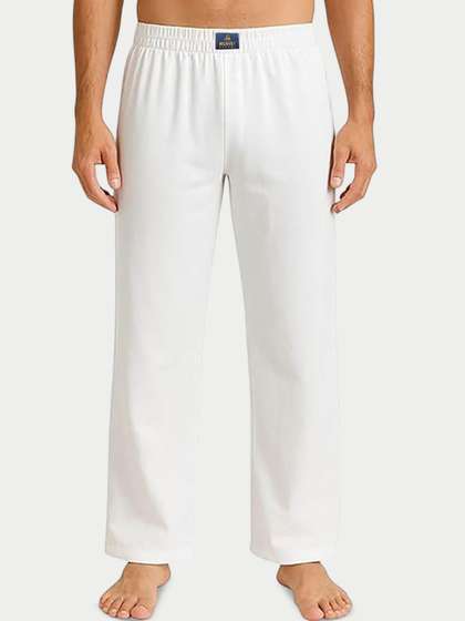 MISCHIEF MONKEY
                        Straight-Leg Cotton Lounge Pants