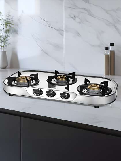 BOROSIL 3 Burners Manual Gas Stove