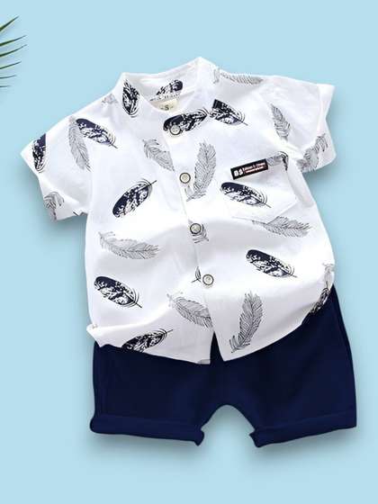 WINSWORLD ENTERPRISE
                    Boys Printed Shirt With Shorts