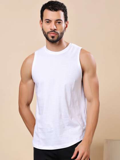 Friskers Round Neck
                        Pure Cotton Gym Vest 170725AE-02