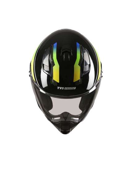 TVS Men Racing Anti
                    Matter Full Face Helmet Motorcycle Riders ISI &
                    DOT Certified