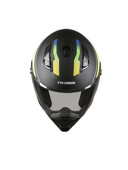 TVS Men Racing Anti
                    Matter Full Face Helmet Motorcycle Riders ISI &
                    DOT Certified
