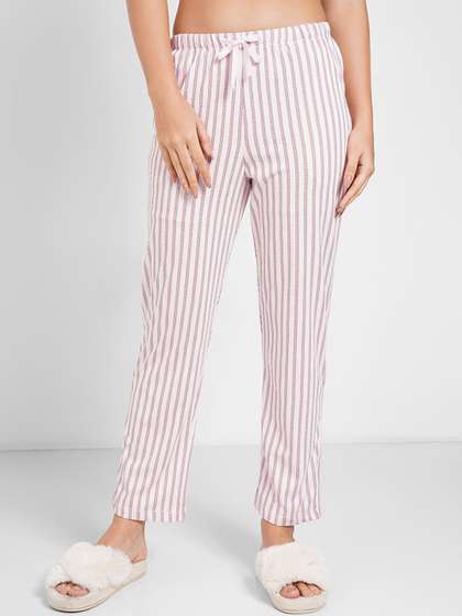 Dreamz by Pantaloons Striped Pure Cotton Pyjamas