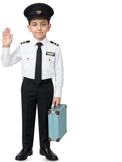 Sarvda Kids Pilot
                        Dress