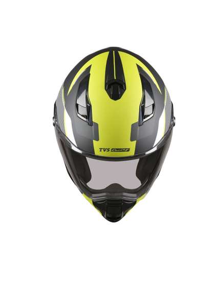 TVS Men Racing Anti
                    Matter Full Face Helmet Motorcycle Riders ISI &
                    DOT Certified