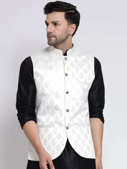 TS LIFESTYLE
                        Mandarin Collar Nehru Jackets