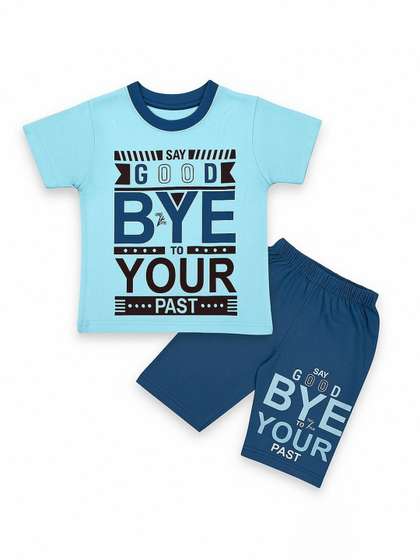WINSWORLD ENTERPRISE
                    Boys Printed T-shirt With Capris
