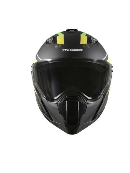 TVS Men Racing Anti
                    Matter Full Face Helmet Motorcycle Riders ISI &
                    DOT Certified