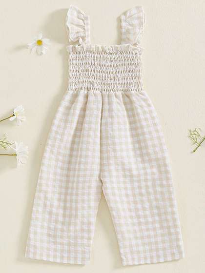 LULU & SKY Girls
                    Printed Basic Jumpsuit