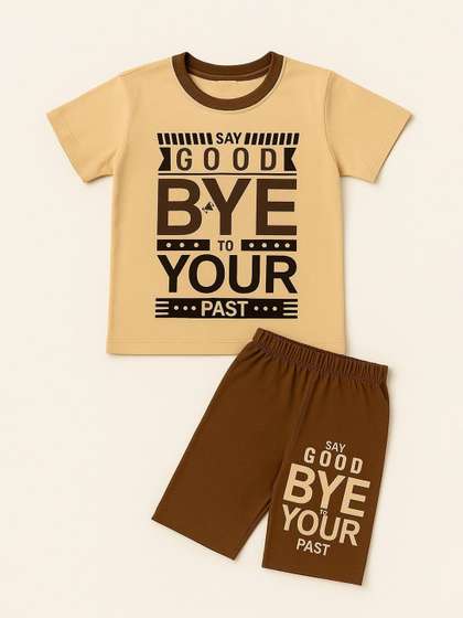 WINSWORLD ENTERPRISE
                    Boys Printed T-shirt with Capris