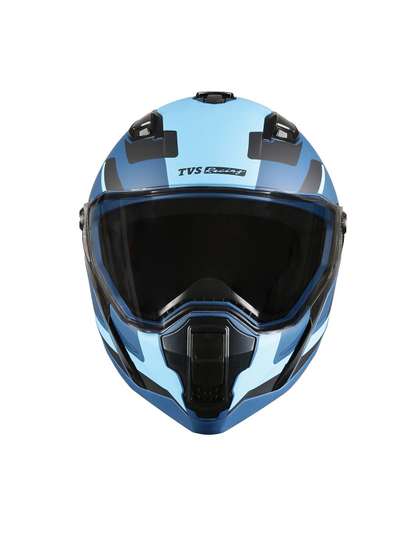 TVS Men Racing Anti
                    Matter Full Face Helmet Motorcycle Riders ISI &
                    DOT Certified